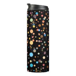 Termo Lunares Multicolores Brillantes
