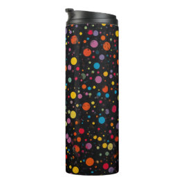 Termo Lunares Multicolores Brillantes