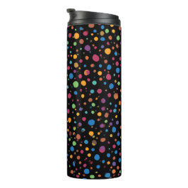 Termo Lunares Multicolores Brillantes
