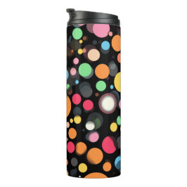 Termo Lunares Multicolores Brillantes