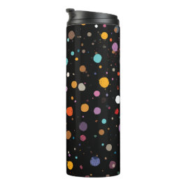 Termo Lunares Multicolores Brillantes