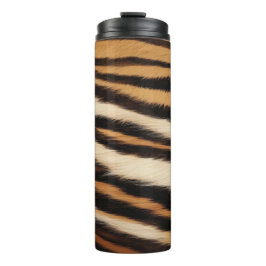 Termo Luxury Tiger Skin Faux Fur Wild Animal Stripe