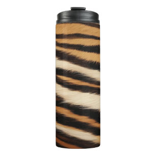 Termo Luxury Tiger Skin Faux Fur Wild Animal Stripe