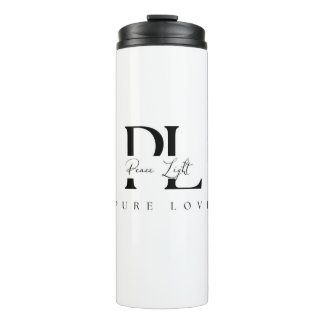 Termo “Luz de Paz - Logotipo de Amor Puro