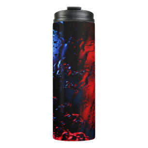 Termo Luz LED roja y azul