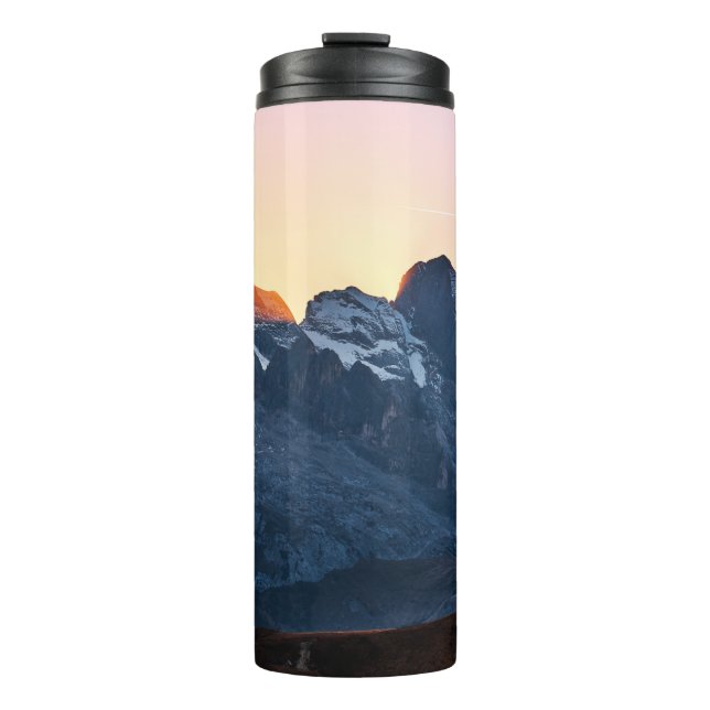 TERMO LUZ SOLAR A TRAVÉS DE LA MONTAÑA ALP (Anverso)