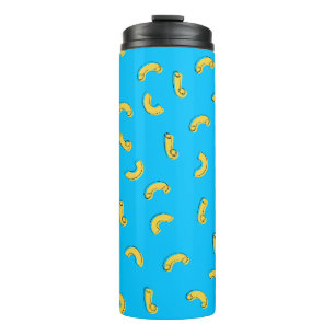 Termo Macaroni y Ilustracion de queso