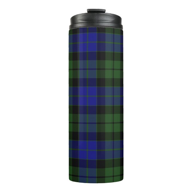Termo MacKay Green Scottish Clan Tartan Plaid (Anverso)