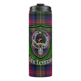 Termo MacLennan Scottish Clan Tartan & Crest