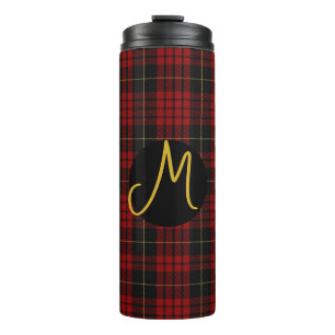 Termo MacQueen Tartan Monogrammed
