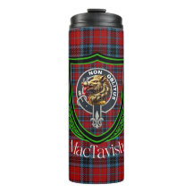 MacTavish Scottish Clan Tartan & Crest
