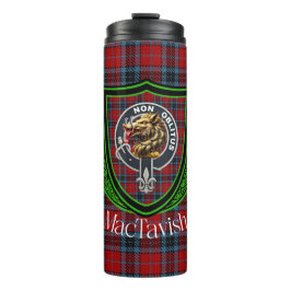 Termo MacTavish Scottish Clan Tartan & Crest