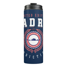 Termo Madrid España Estilo Deportivo Viajero