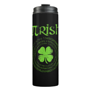 Termo Maestra irlandesa Vintage Shamrock St Patricks Da