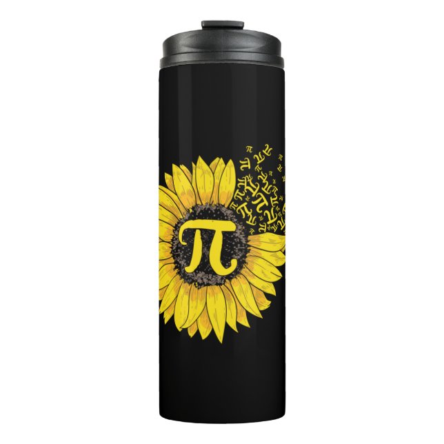 Termo Maestra Maestra Pi Número Girasol (Anverso)