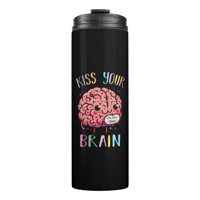 Termo Maestra que besa tu cerebro (Anverso)