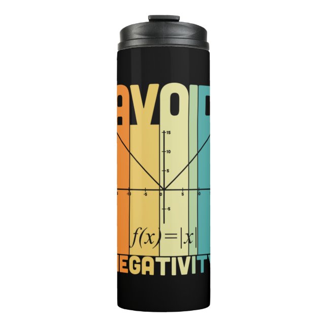 Termo Maestros matemáticos evitan negatividad (Anverso)