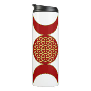 Termo Magia Luna Triple - Flor De Espíritu De Vida 1 Ho