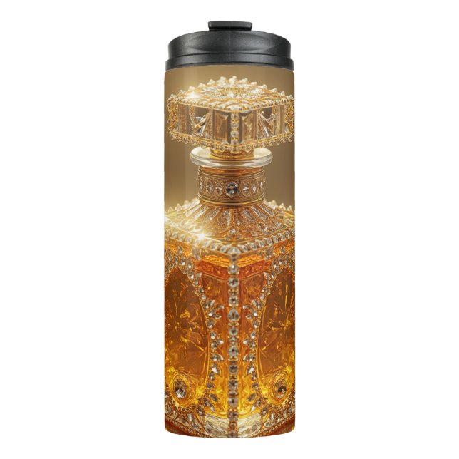 Termo magnífico tumbler termal dorado (Anverso)