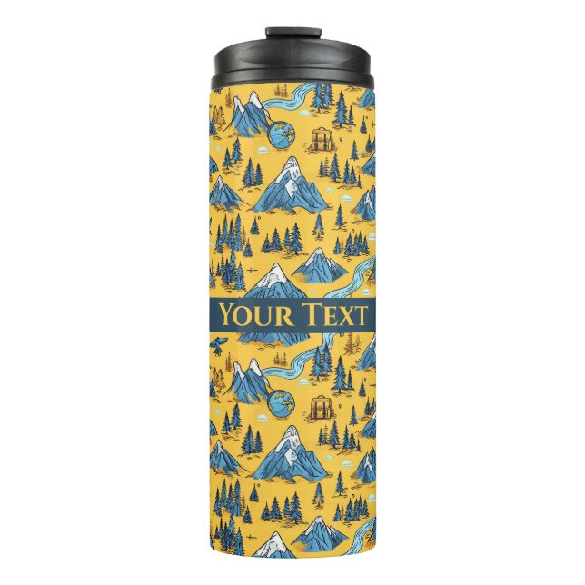 Termo Majestad de la Montaña: La aventura de Hiker (Anverso)