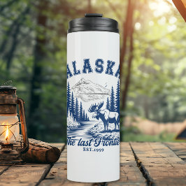 Termo Majestic Moose in Alaska Landscape