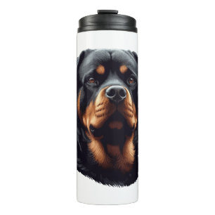 Termo Majestic Rottweiler Dog Art