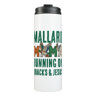 Termo MALLARD MAMA con Piedras de Imitación