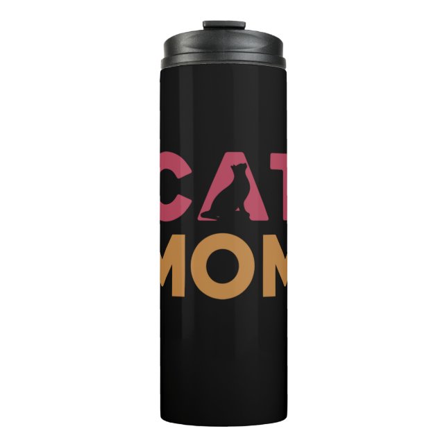 Termo Mamá de gato (Anverso)