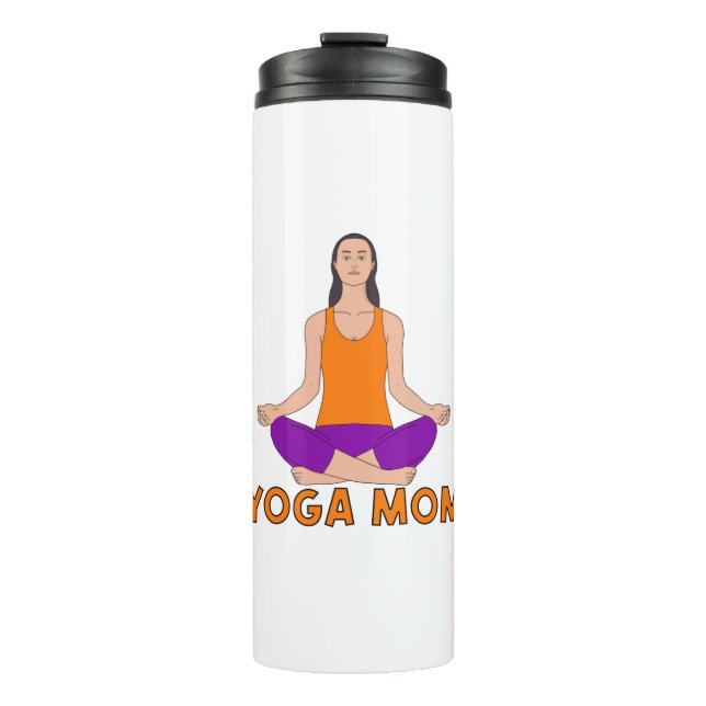 Termo Mamá del yoga (Anverso)