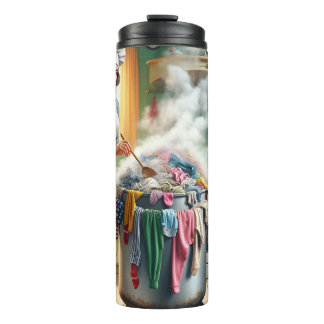 Termo Mamá está al borde de una crisis nerviosa.