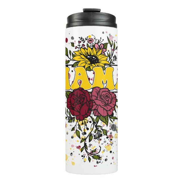 Termo Mama Flowers (Anverso)