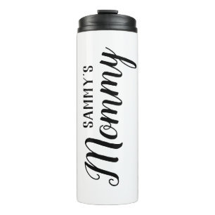 Termo Mamá Personalizada Blanca