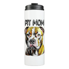 Termo Mamá Pit Bull | Amante de los Perros 