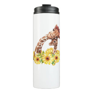 Termo Mamá Sunflower regalo Safari África Niños animales