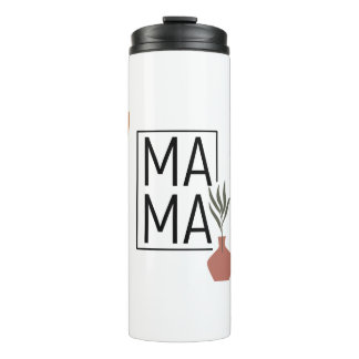 Termo Mama Tumbler, Boho Tumbler, Tumbler con tapa,
