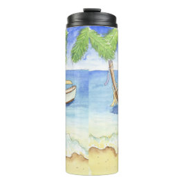 Termo Mañana en Bali Watercolor