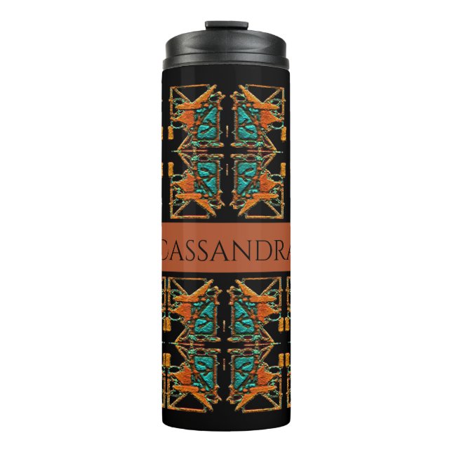 Termo Mandala azteca personalizada (Anverso)