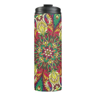 Termo Mandala Bandana: Diseño inmaculado.