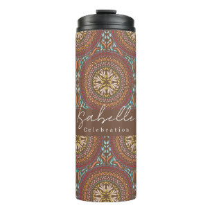 Termo Mandala Brown