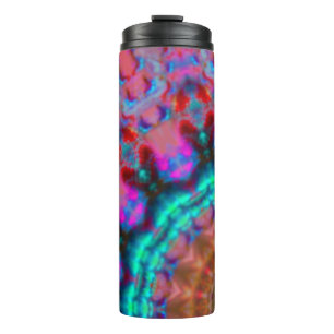 Termo Mandala-colorrosa-rojo-azul-caleidoscopio rm