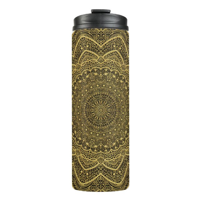 Termo Mandala de oro sólido (Anverso)