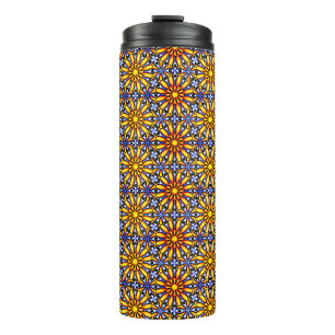 Termo Mandala de sol celeste