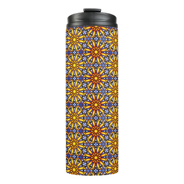 Termo Mandala de sol celeste (Anverso)