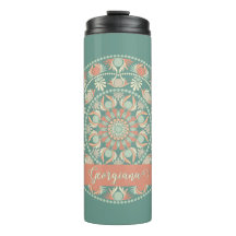 Mandala y sabio retro ornato personalizado