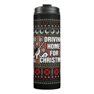 Termo Manejar En Casa Para Navidades Feo Camisa De Golf