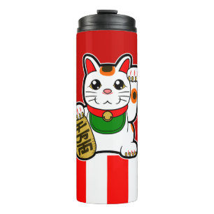 Termo Maneki Neko: Gato afortunado japonés