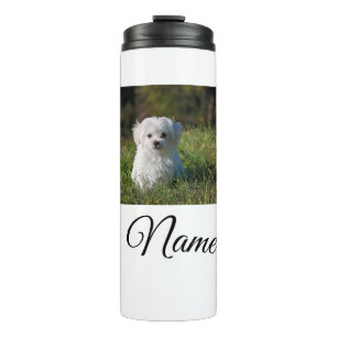 Termo Manta personalizada simple de animal colorido con 