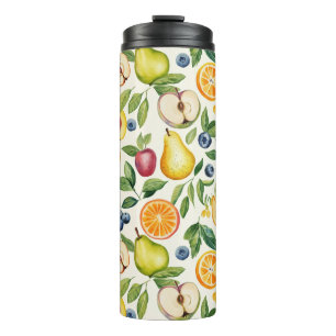 Termo Manzanas Peras Arándanos Naranjas Frutas
