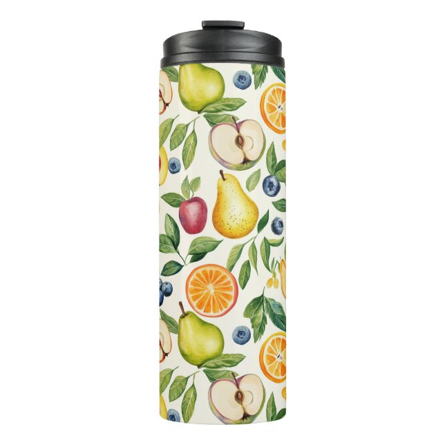 Termo Manzanas Peras Arándanos Naranjas Frutas (Anverso)