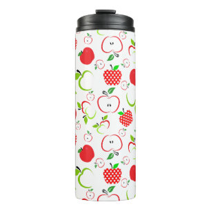 Termo Manzanas rojas y verdes